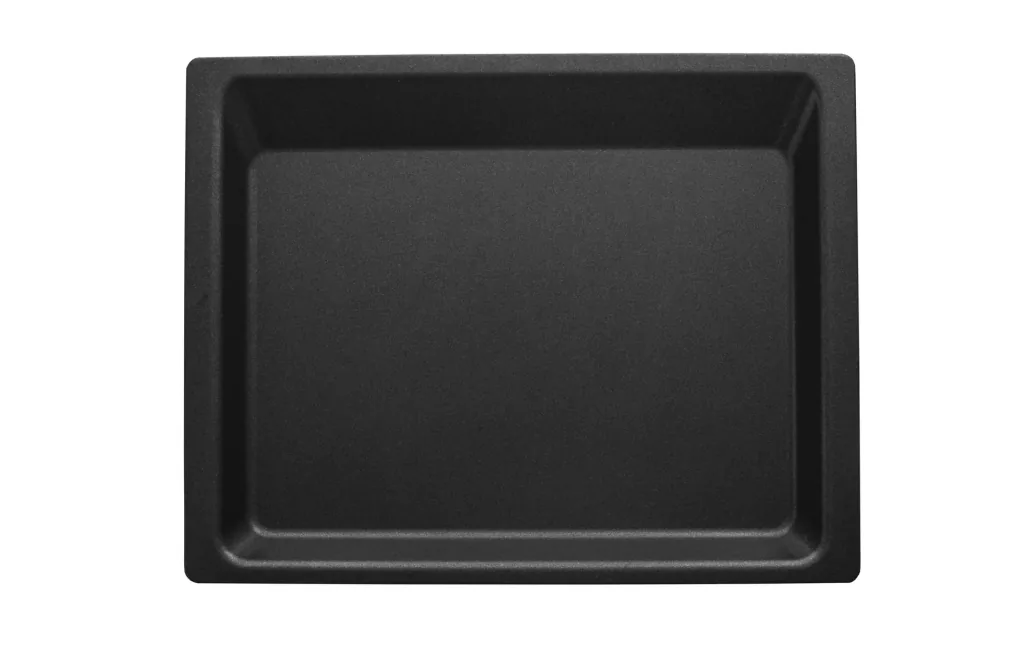 Oven and baking plate, baking tray, deep, 459 x 370 x 30 mm