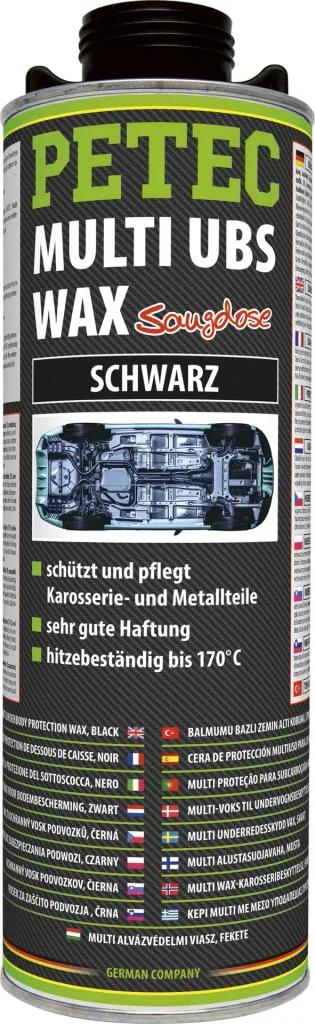 Multi Underbody Protection USB Wax Suction Can - black, 1000 ml