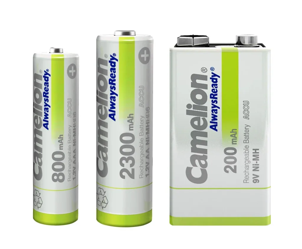 NiMH Micro (AAA) V-battery with 800 mAh - 2 pieces