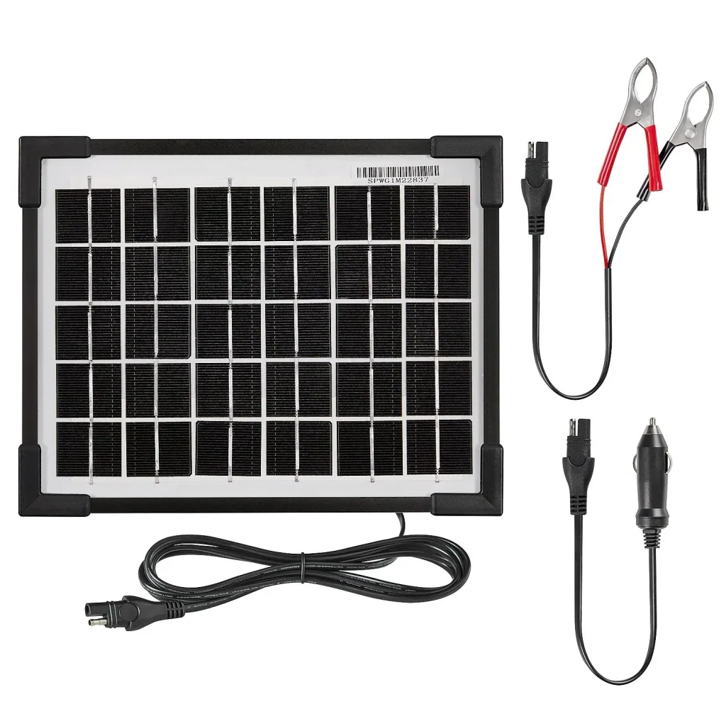 Mobile solar panel, 12 volts, 5 watts