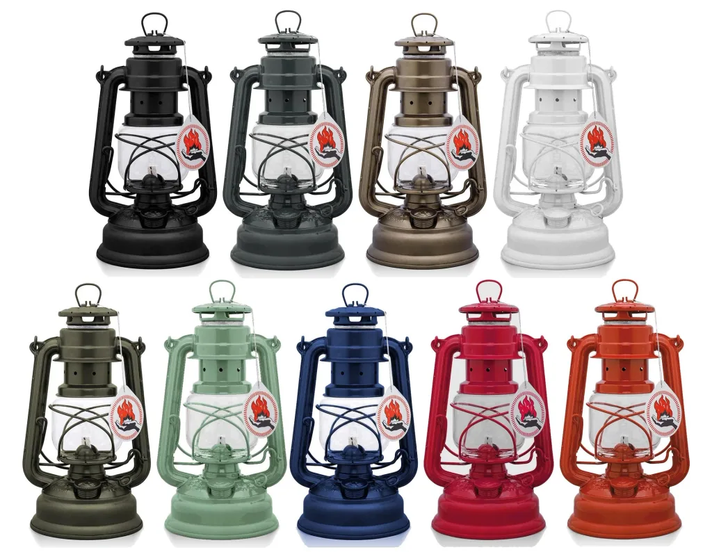 Storm lantern 276 anthracite grey (empty)