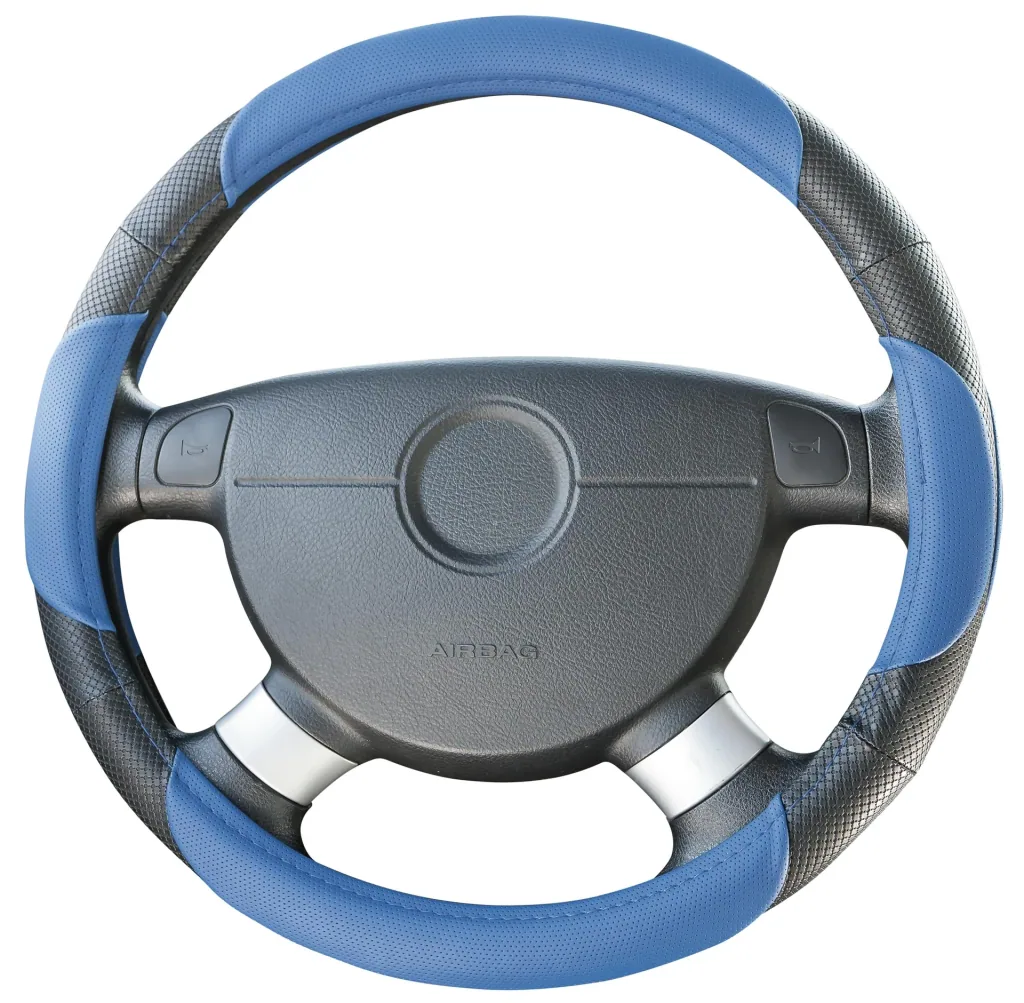 Steering wheel cover Sport, blue