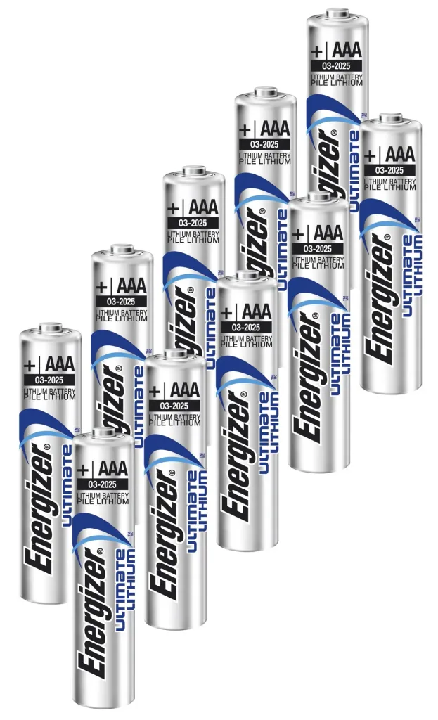 Ultimate Lithium Micro (AAA) Battery - 10 pieces