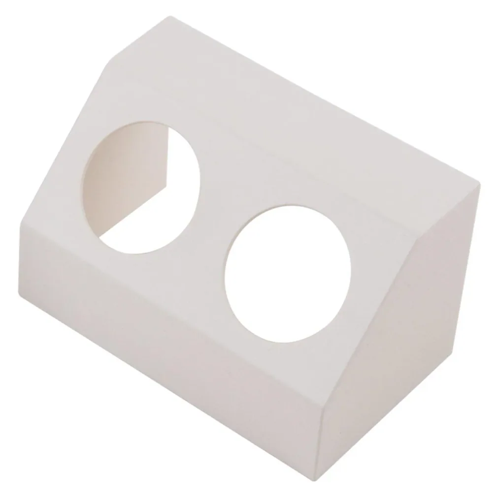 2-way protective contact socket with 1m connection cable and free ends for permanent installation