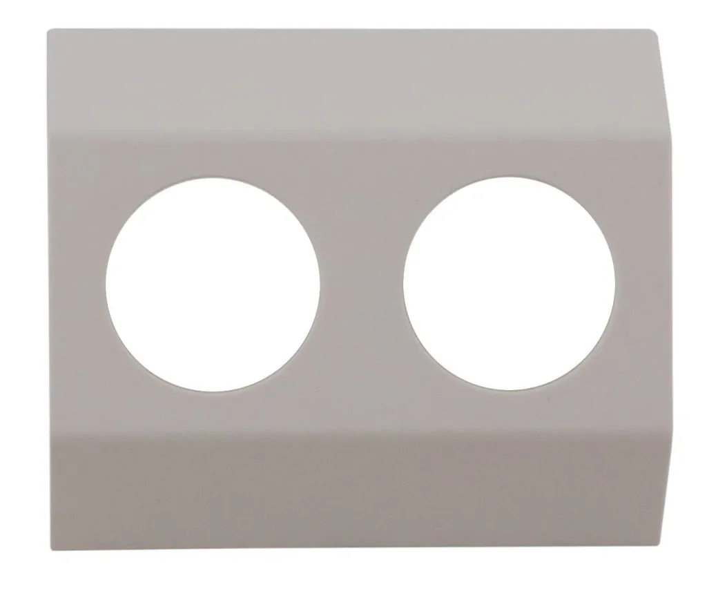 2-way protective contact socket with 1m connection cable and free ends for permanent installation