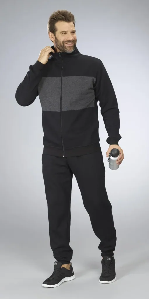 Loungewear, color black/anthracite, size M