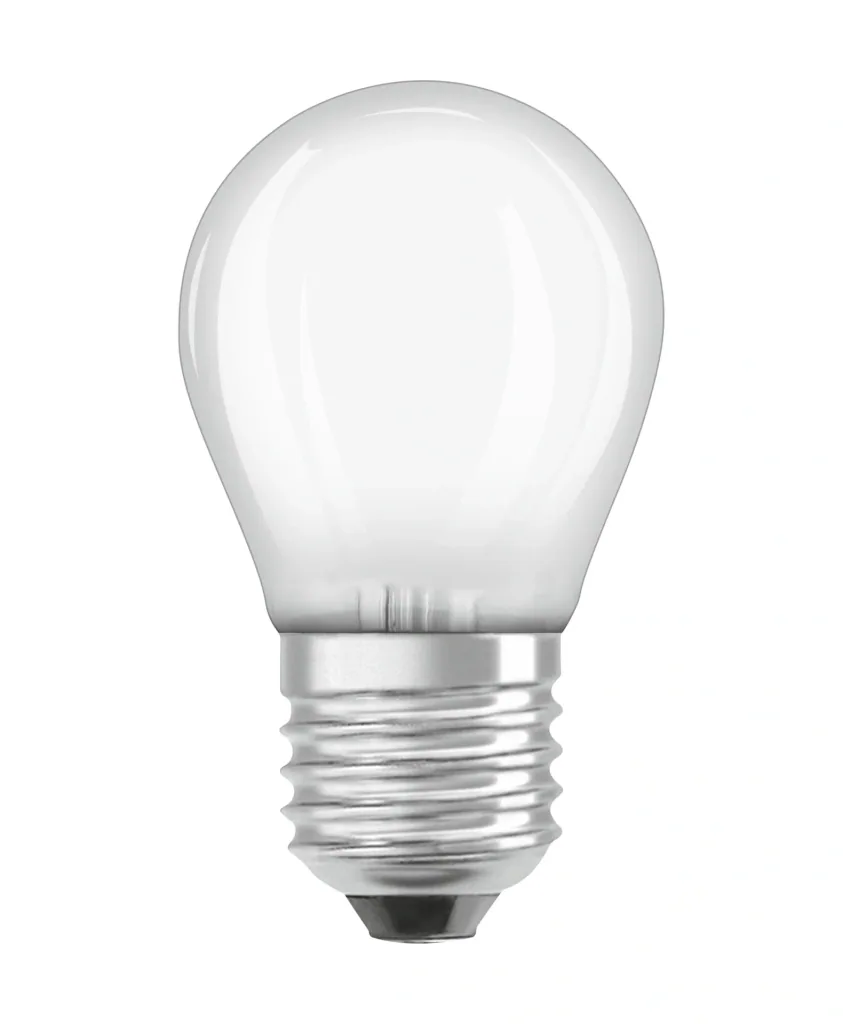 LED STAR RETROFIT drop lamp with 2.5 watts, E27, warm white, matt