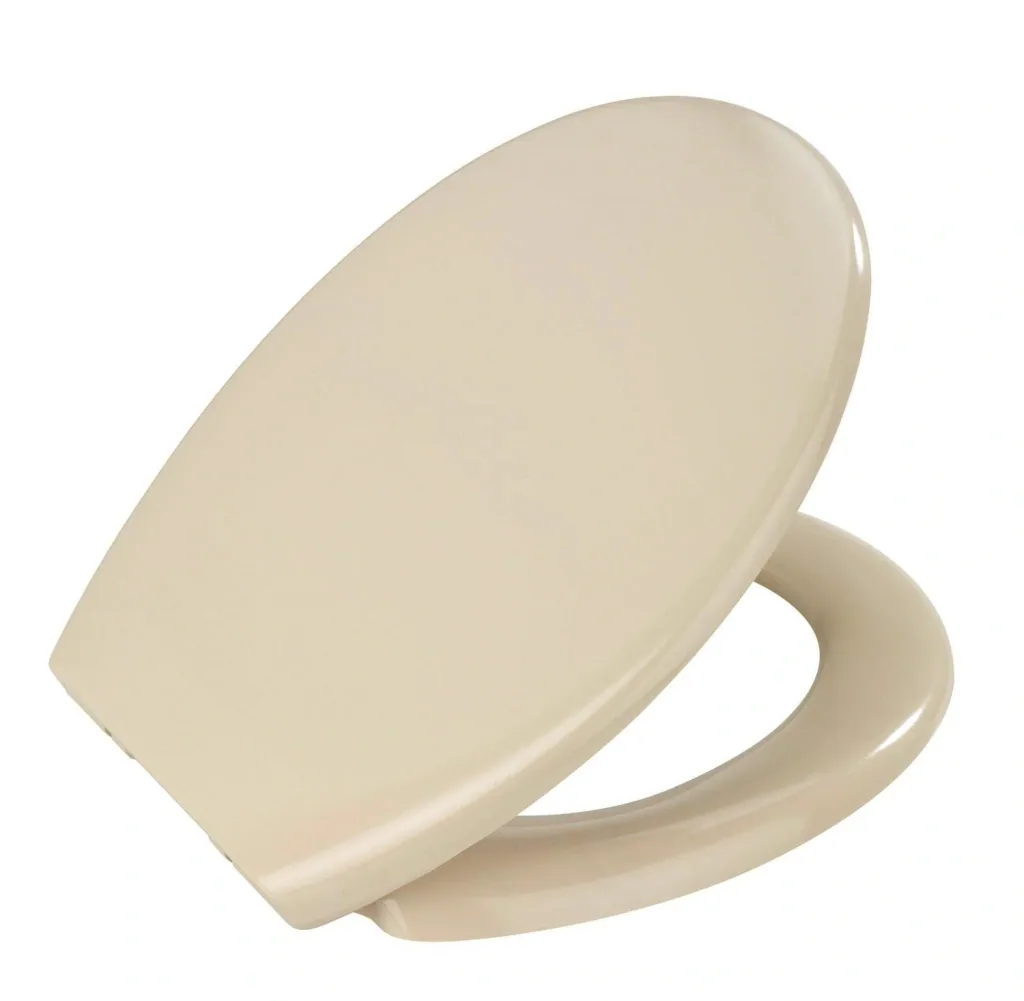 Premium WC seat "Ottana", beige, with soft-close