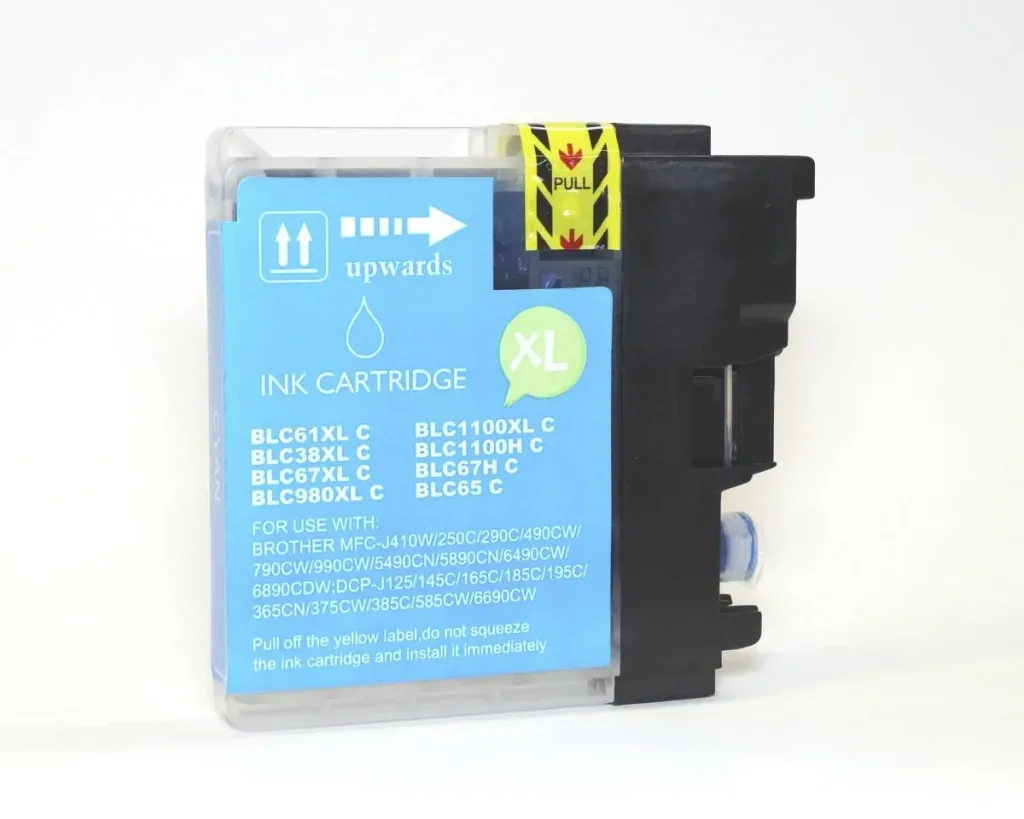 Printer cartridge for Brother LC985C01 cyan