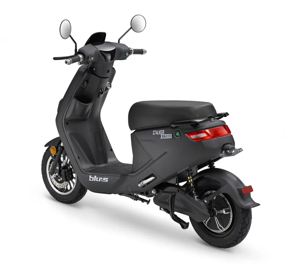 E-Roller blu:s XT2000, 25 km/h, schwarz