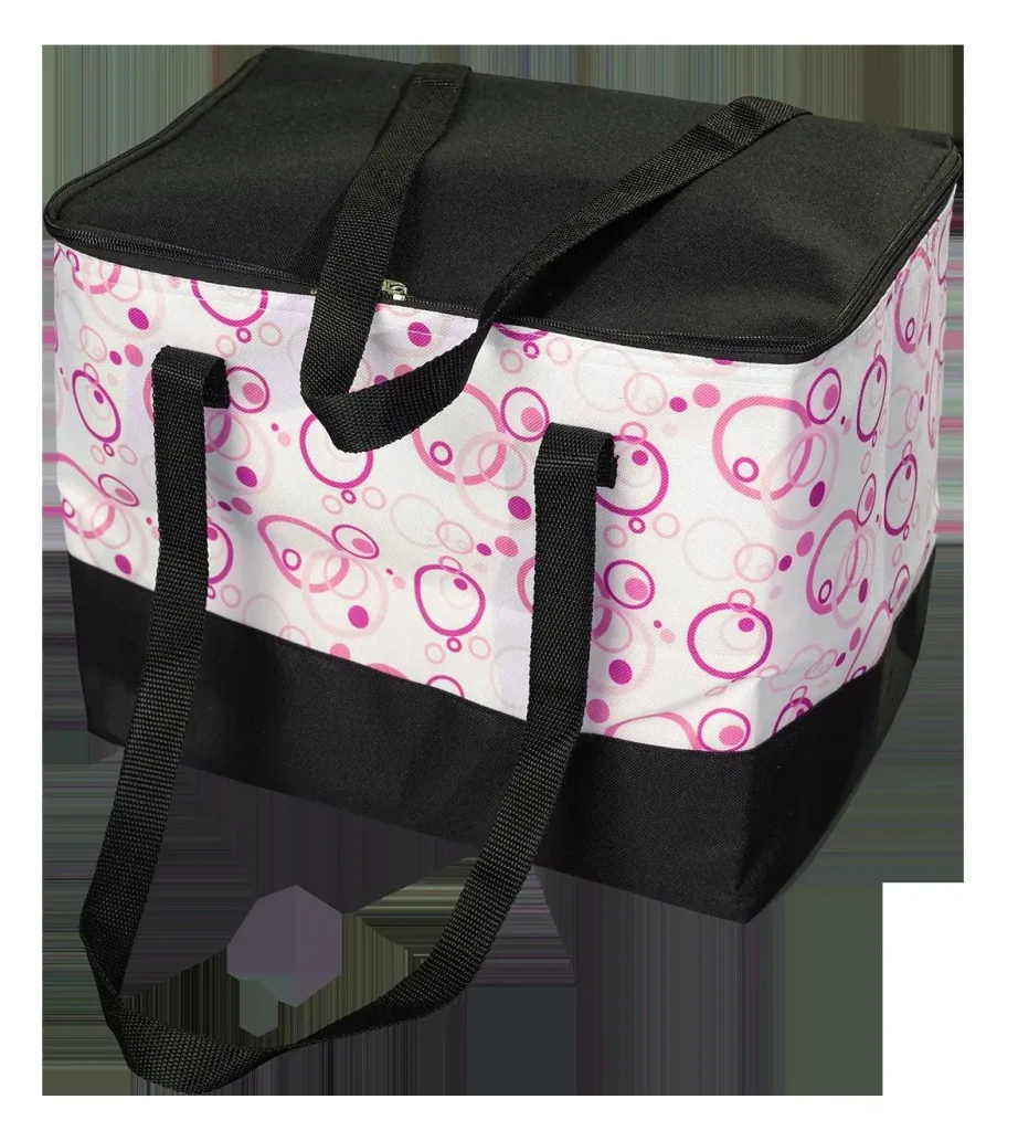 Cooler bag "Circles pink"