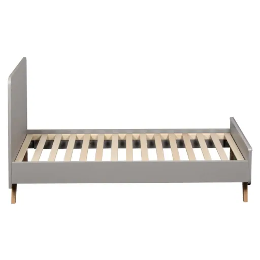 Quax loft baby bed convertable gray 70 x 140