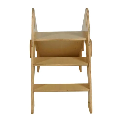 Quax children slide wood nature