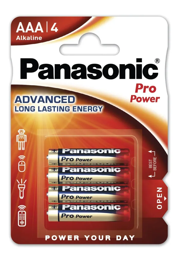 Pro Power Alkaline Micro (AAA) Battery - 4 pieces