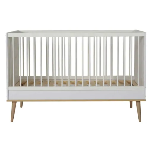 Quax Flow baby bed convertable white 70 x 140