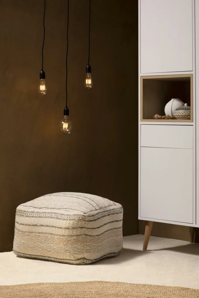 Quax Stool / Pouff ethno nature