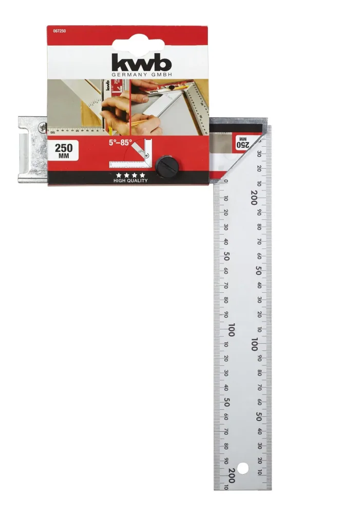 Angle 300 mm with measuring tongue