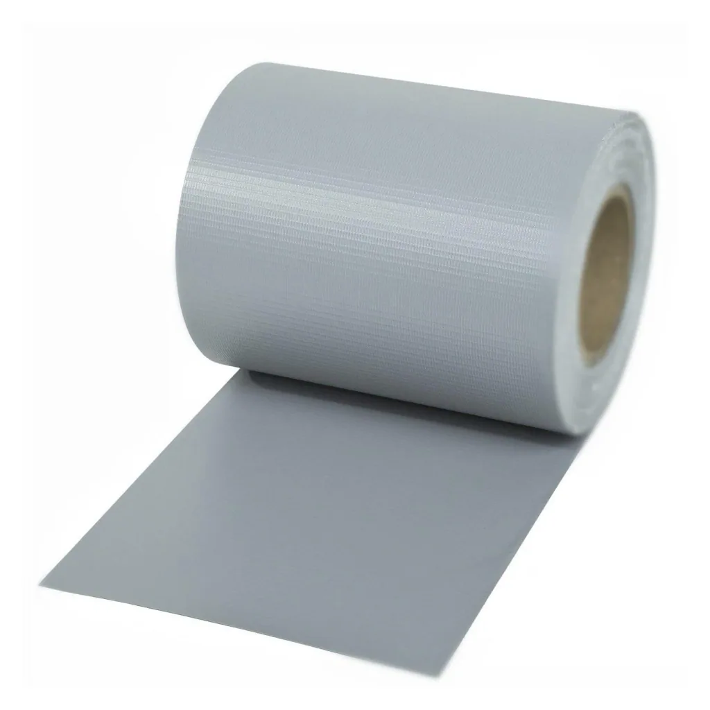 Privacy screen for double wire mesh fence, grey, 35 metres
