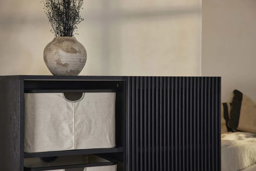 Quax Hai no Ki Chest of drawers ash black