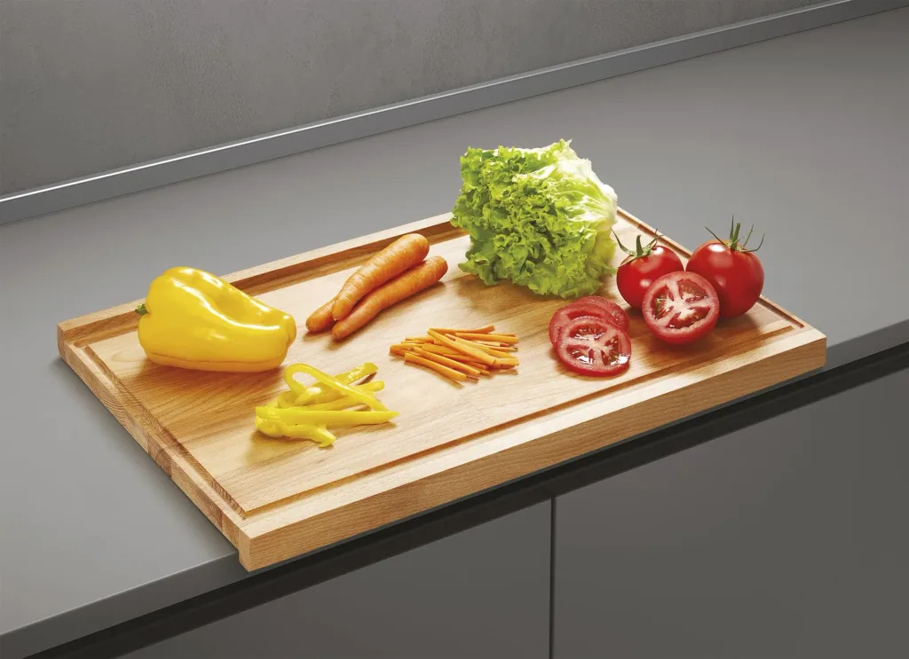 Double-sided work and baking board in 2 sizes