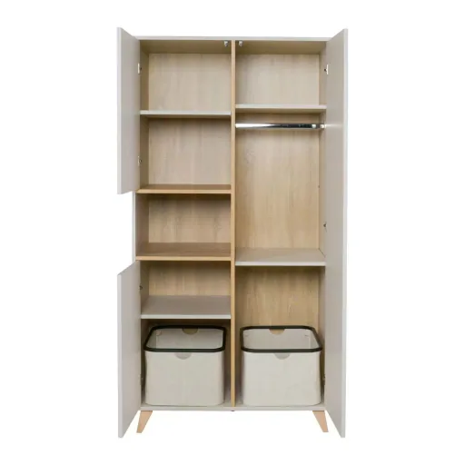 Quax loft 2 door cupboard clay