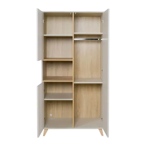 Quax loft 2 door cupboard clay