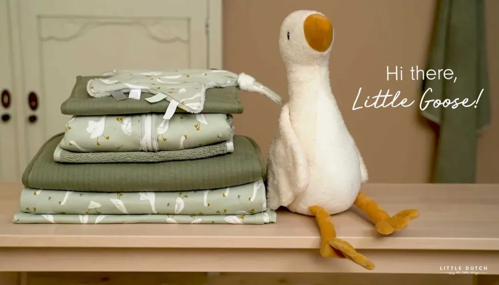 Little Dutch Sommer Sleeping Bag "Little Goose", Size: 70 cm