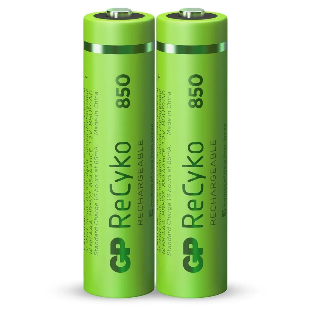 ReCyko Micro (AAA) NiMH batteries with 850 mAh, 1.2V - 2 pieces