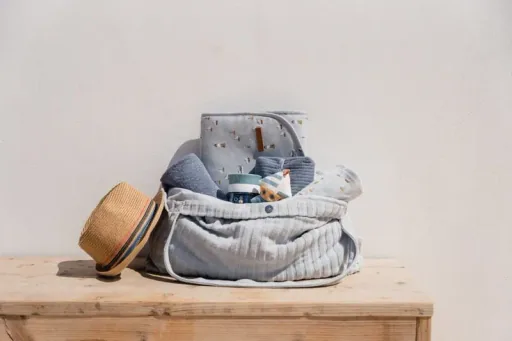 Little Dutch Mom Bag, 42x58 cm, blue