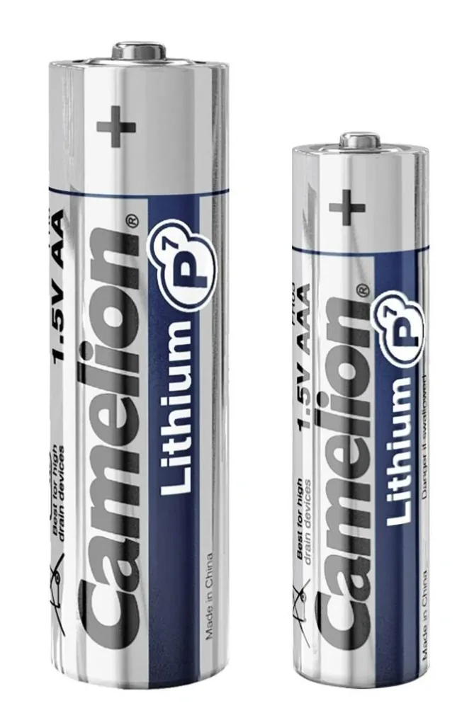 Lithium Micro (AAA) batteries, 4 pieces