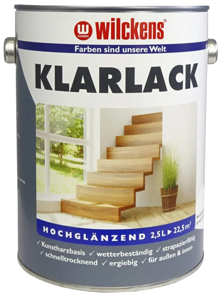 Clear varnish high-gloss colorless, 2500 ml