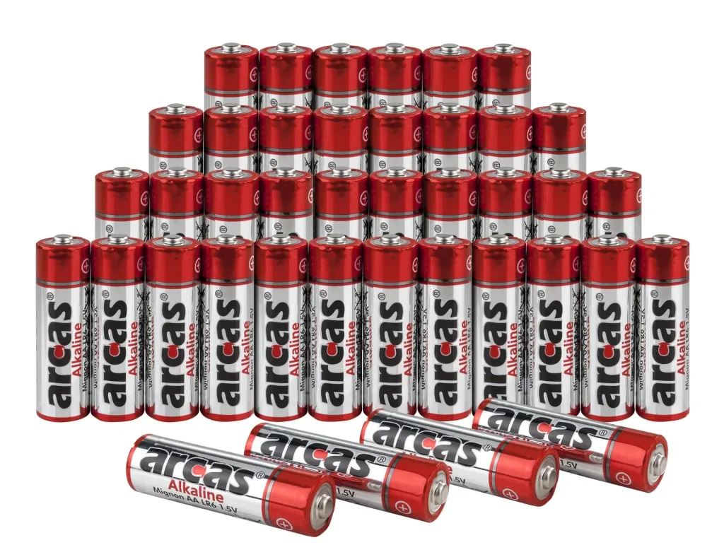 Alkaline Mignon (AA) batteries – 36 pieces