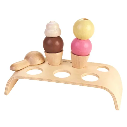 Plan Toys Toys Ice cream set wood