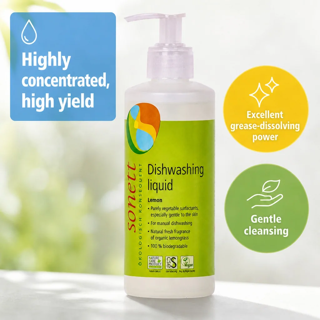 SONETT Dishwashing Liquid Lemon 300ml