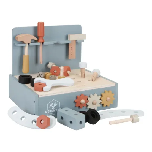 Little dutch mini workbench blue