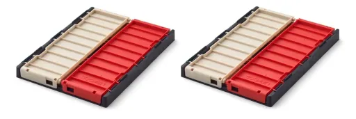 Liewood Storage box, storage crate - Weston, S, 2-pack, Color: Multi mix