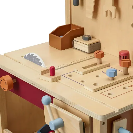 Kids concept game workbench wood