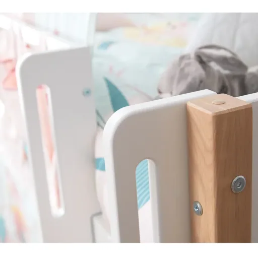 Flexa nor bunk bed white / oak