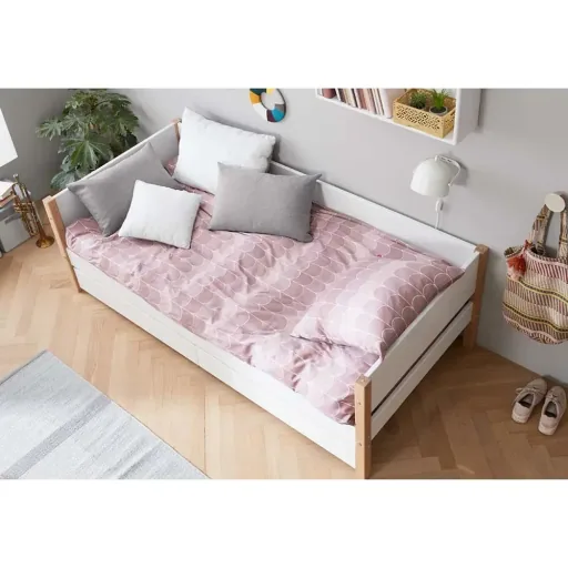 Flexa Nor Sofl. 2 drawers white / oak