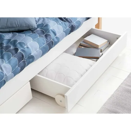 Flexa Nor Sofl. 2 drawers white / oak
