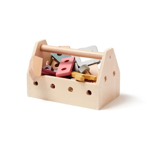 Kids Concept game tool box wood nature