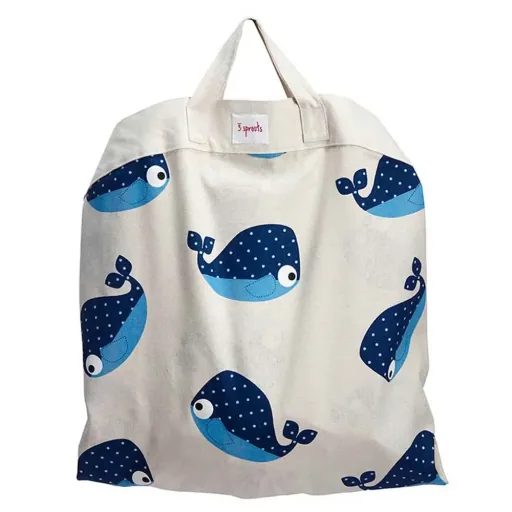 3 Sprout's play mat / toy bag Wal Blue