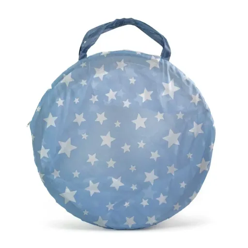 Kids concept play tunnel stars blue