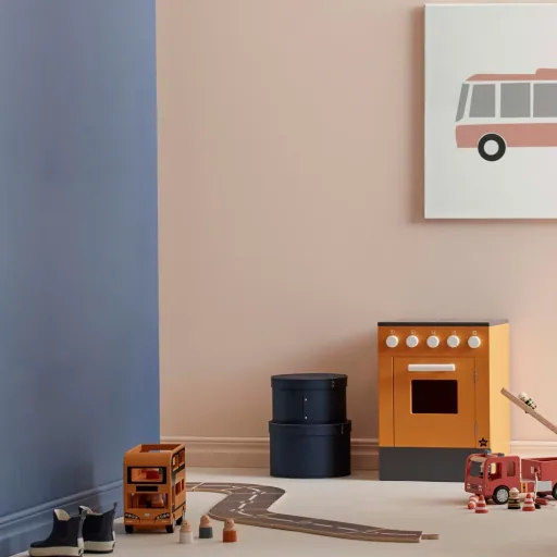 Kids Concept Toys double -decker bus wood