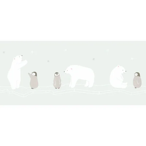 Casadeco border happy dreams polar bear