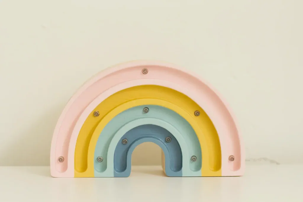 Little Lights LED decorative children's lamp mini rainbow retro