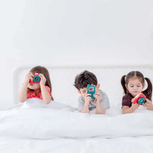 Plan Toys toy cell phone wood