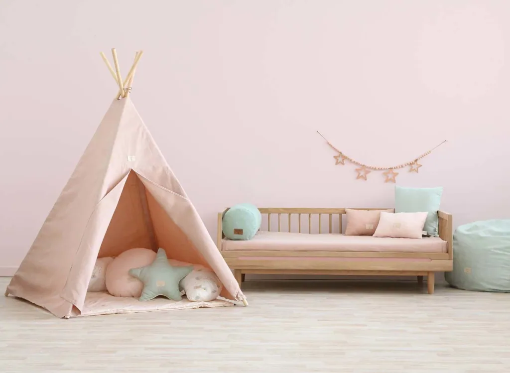 Nobodinoz single bed "pure" oak massive