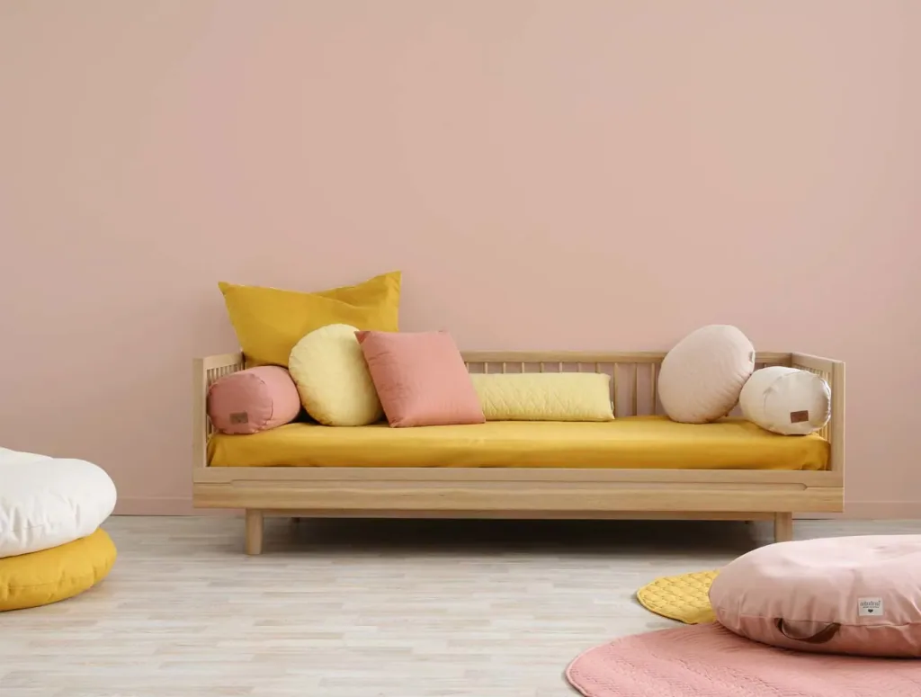 Nobodinoz single bed "pure" oak massive