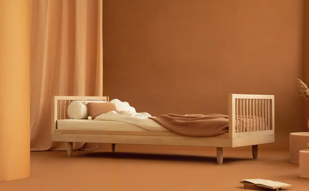 Nobodinoz single bed "pure" oak massive
